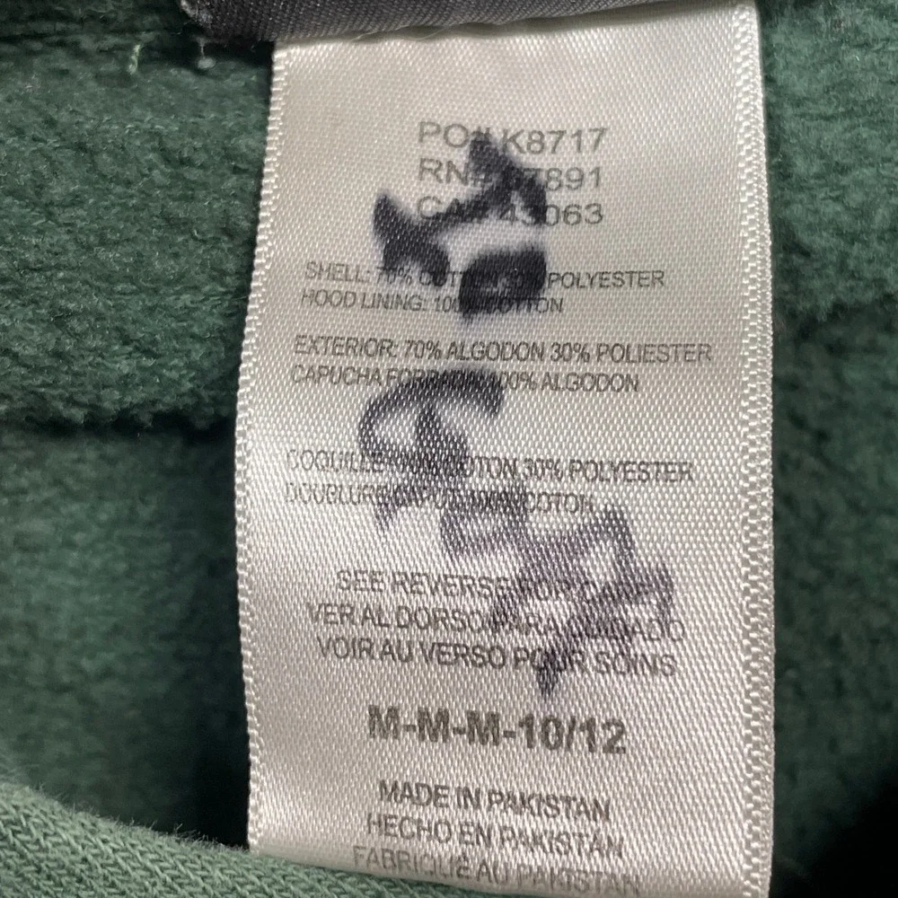 Adidas Portland Timbers Hoodie Kids Medium 10/12 Green  MLS